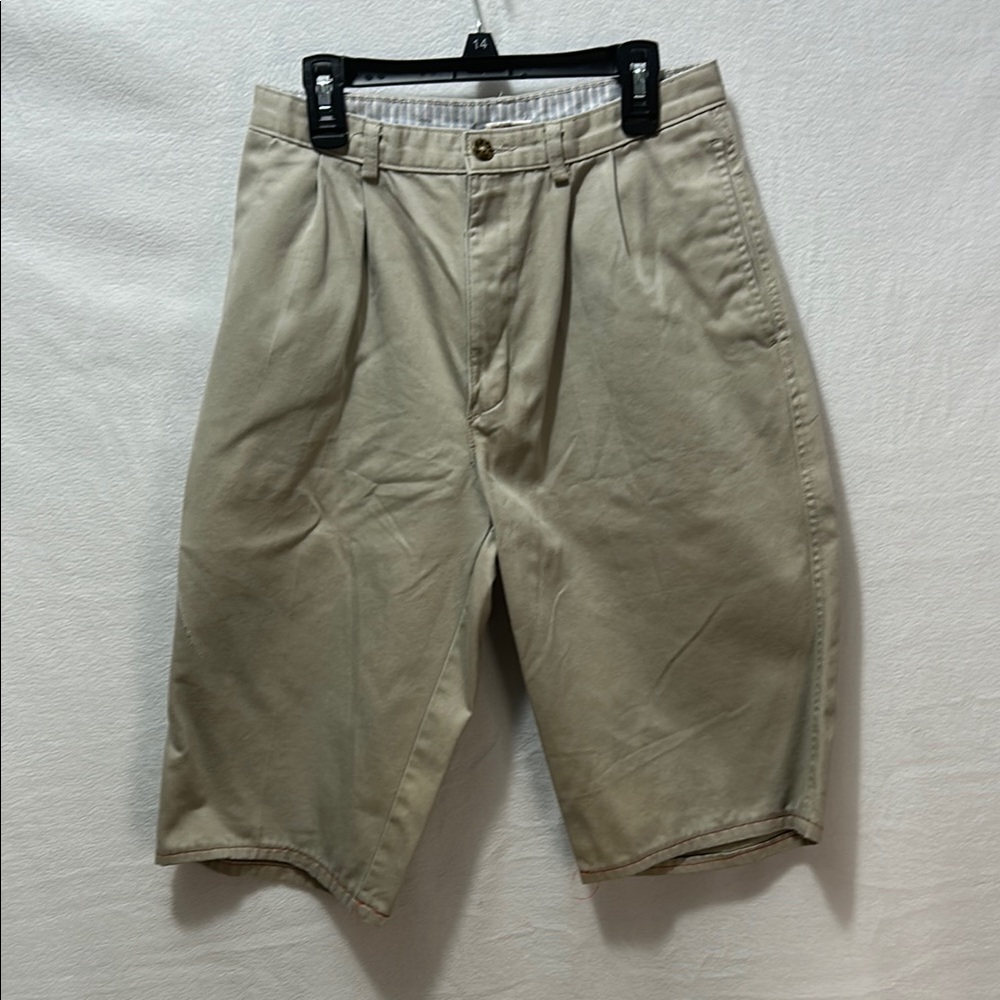 Arrow Men's Khaki Flat Front Shorts